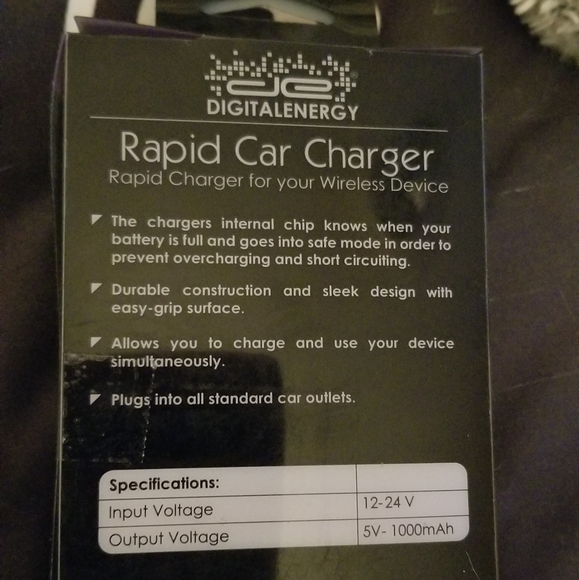 Digital Energy Rapid Car Charger - Picture 2 of 3